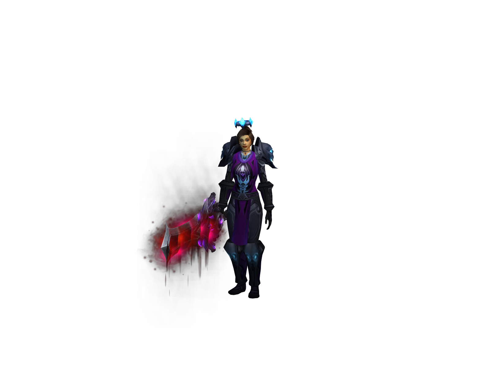 Shadowlover 3D character render