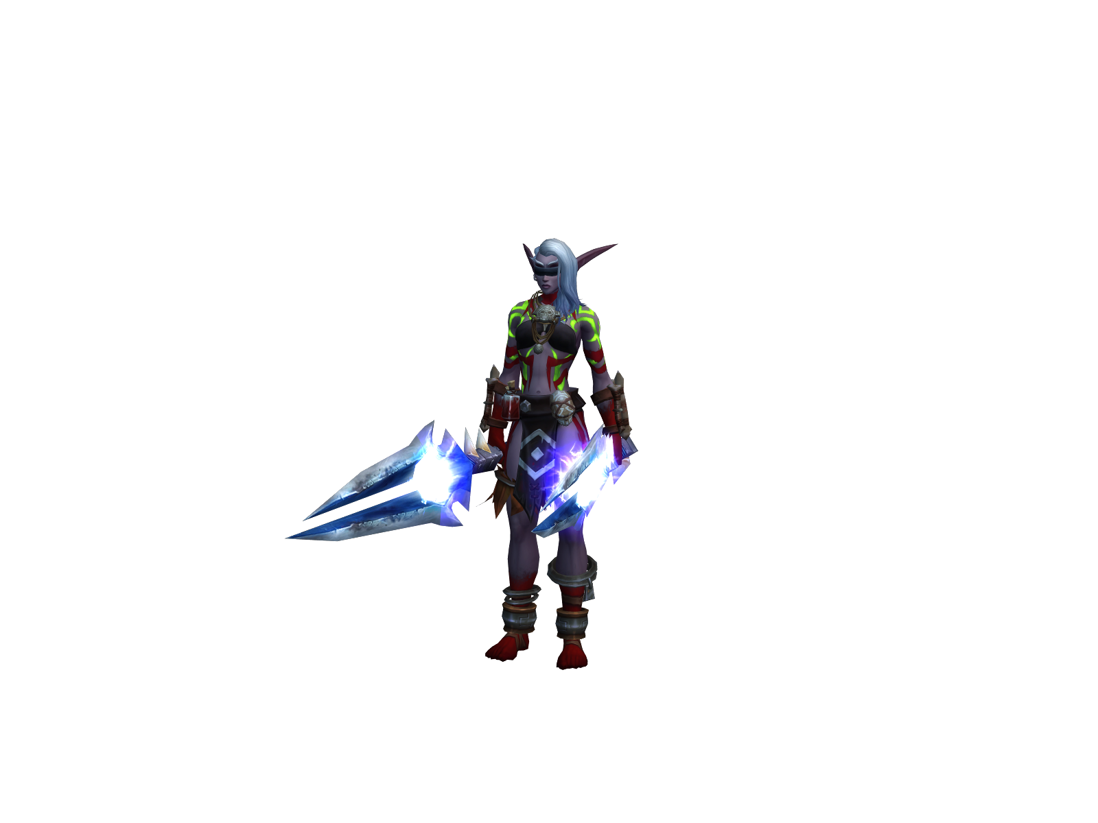 Minusmmr 3D character render