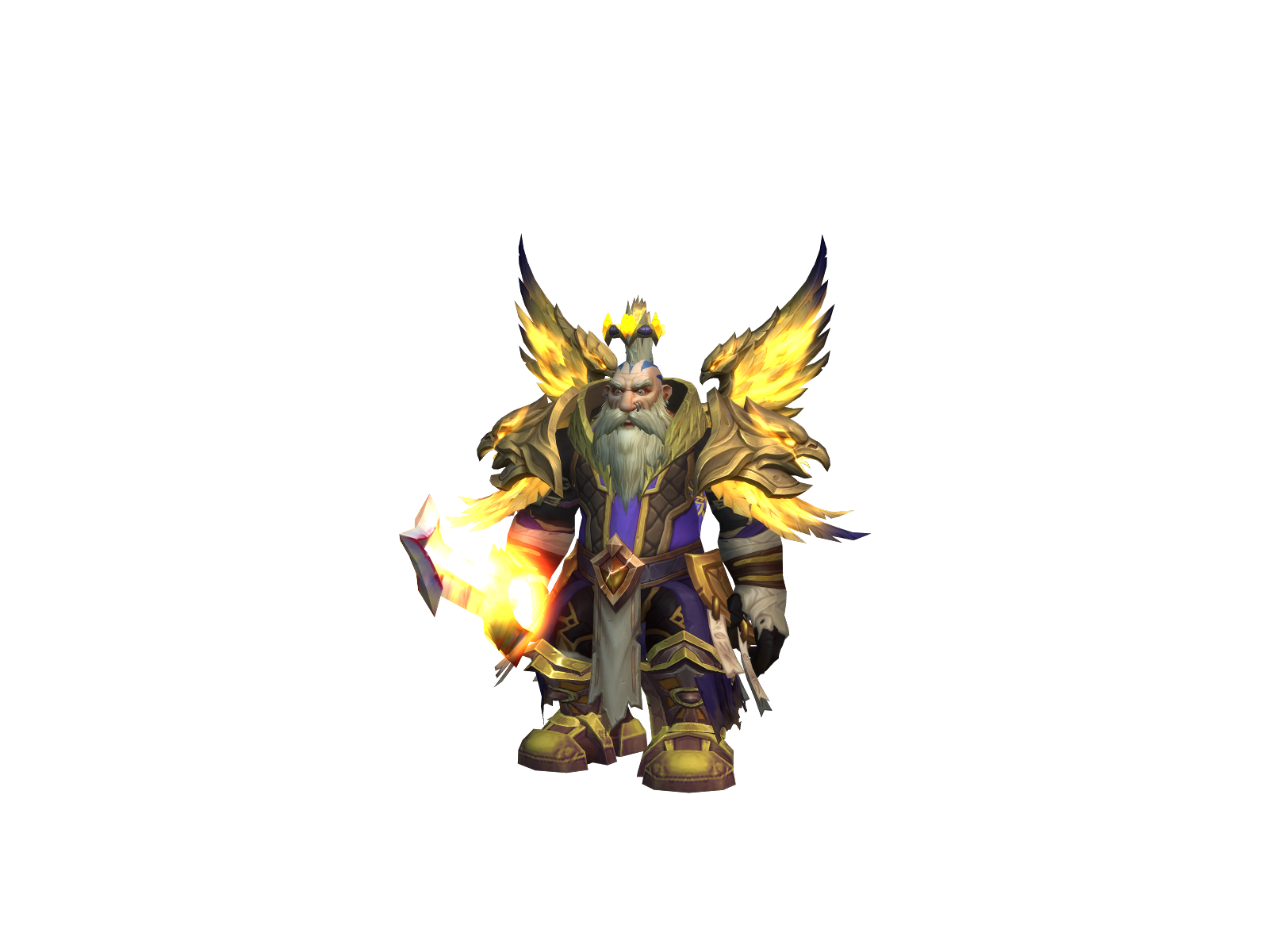 Mornir 3D character render