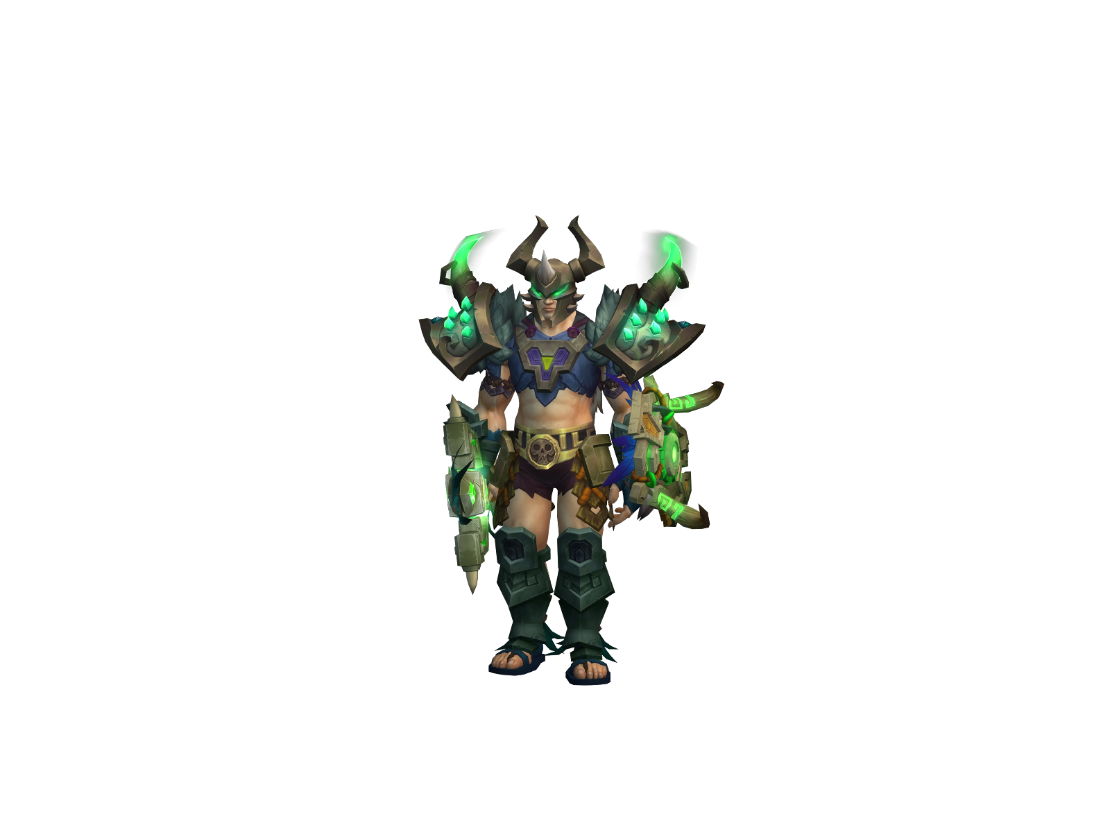 Standstill 3D character render