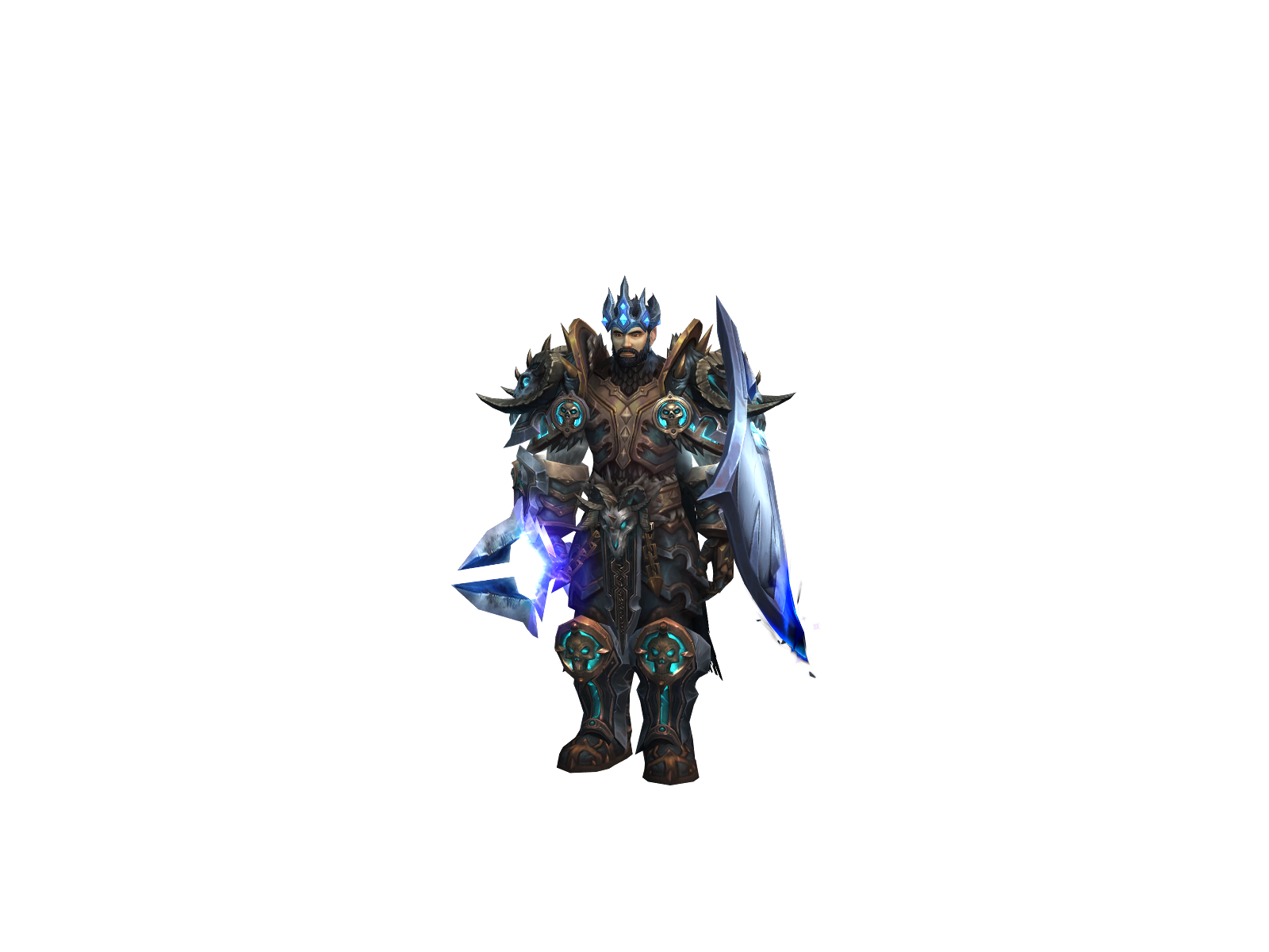 Sebatrøz 3D character render