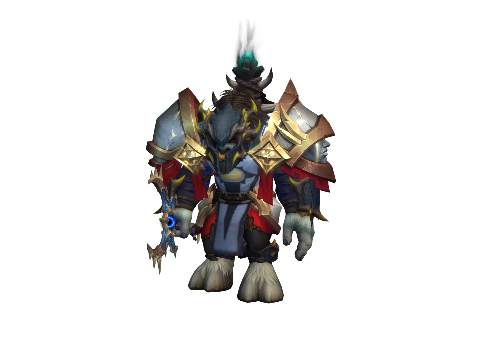 Superare 3D character render