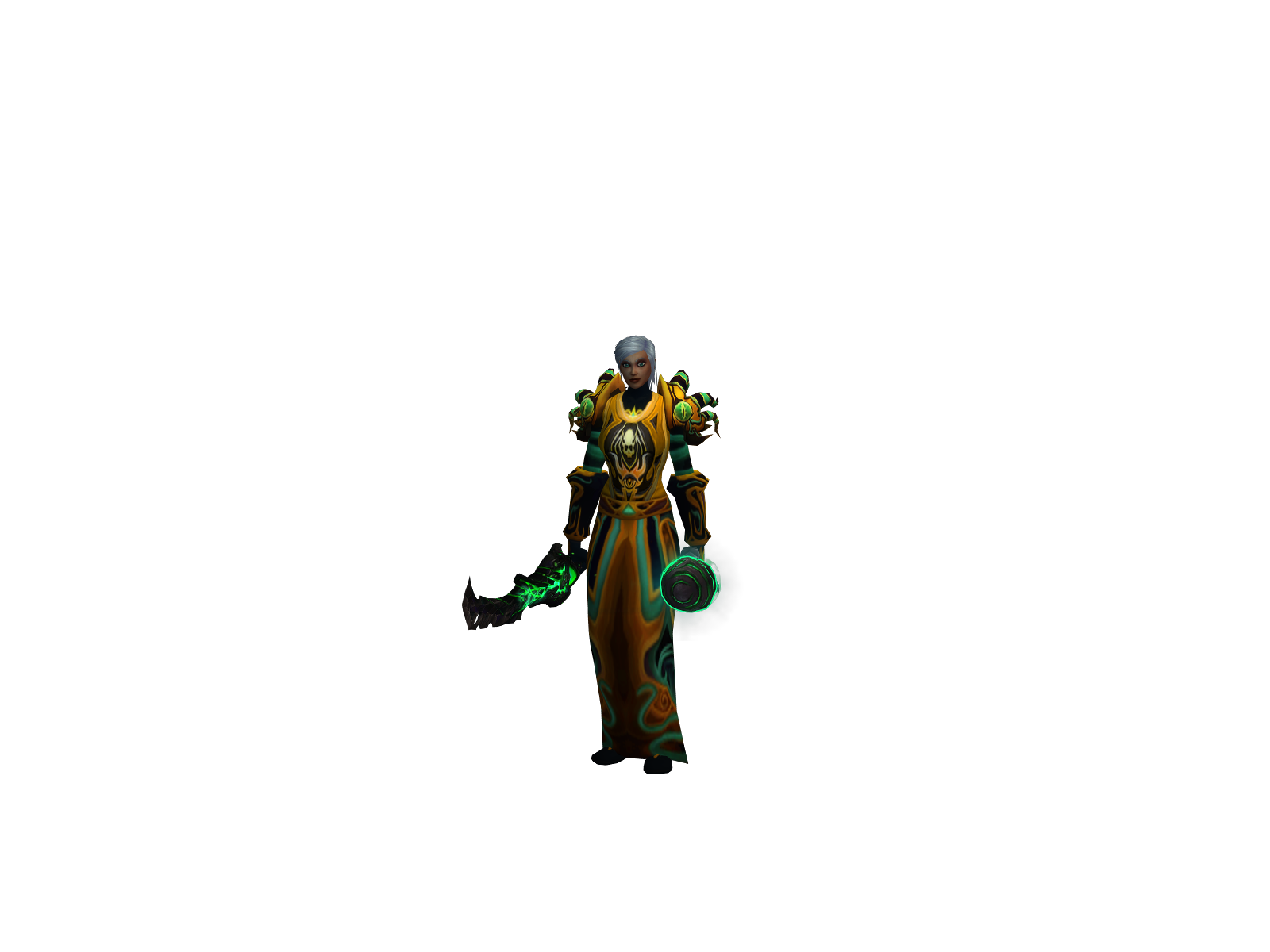 gf 3D character render