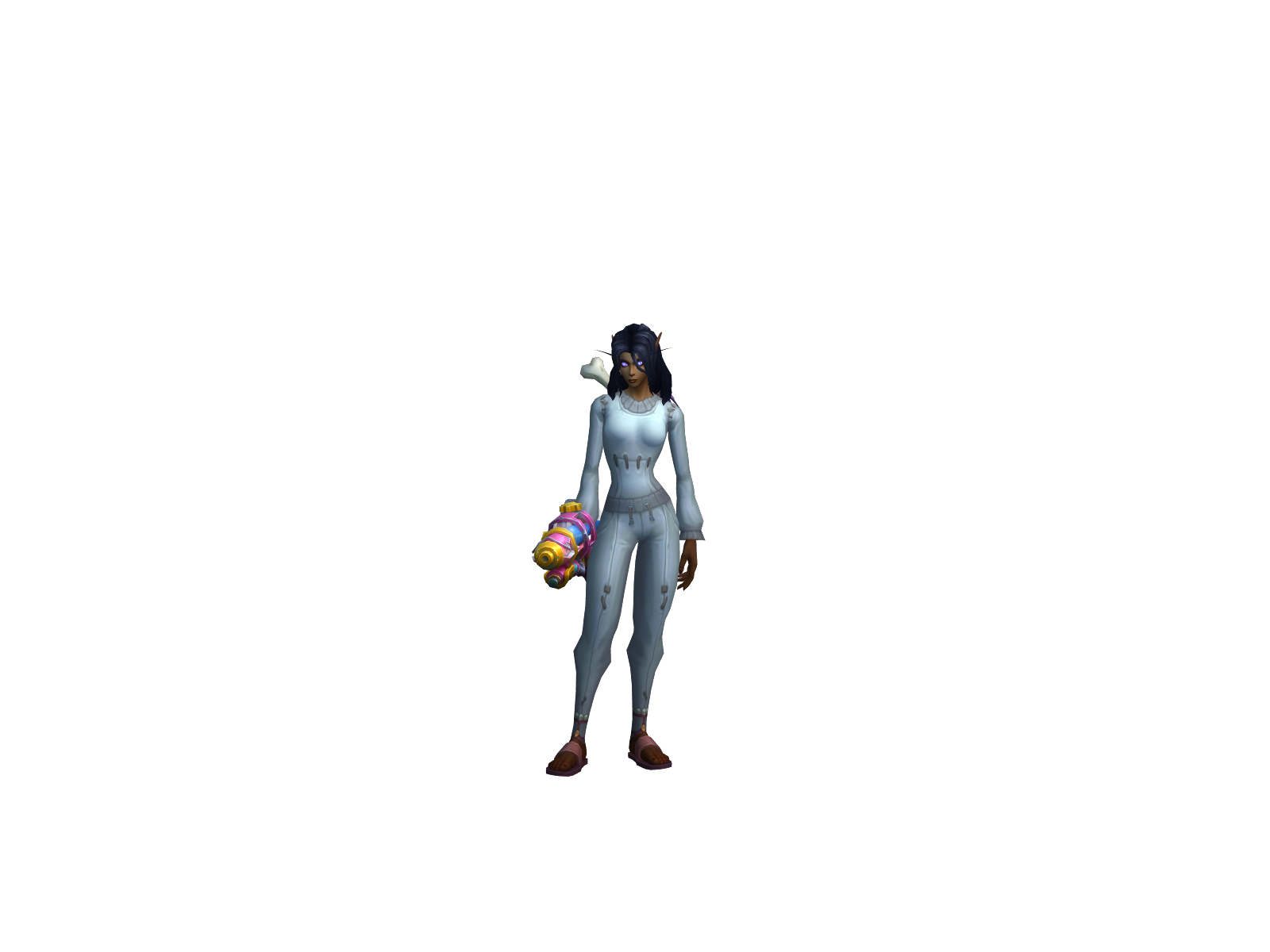 Lestras 3D character render