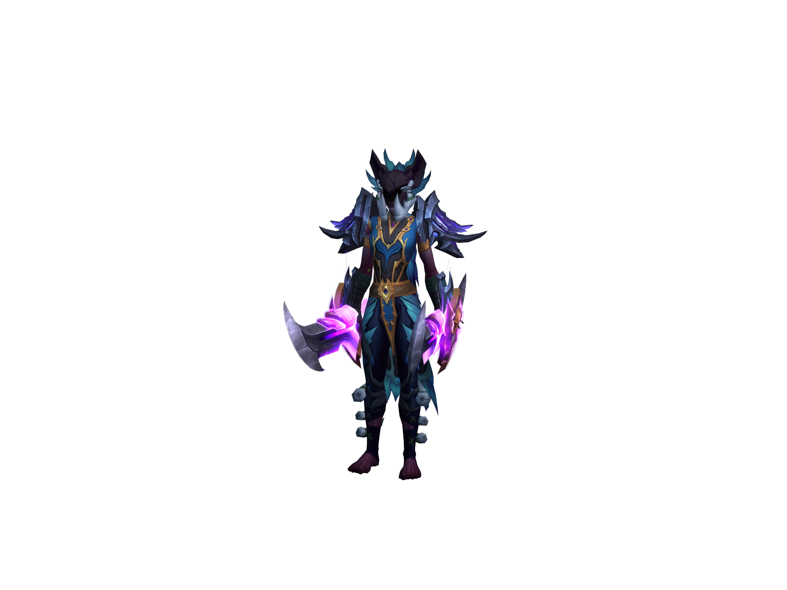 Gladhota 3D character render