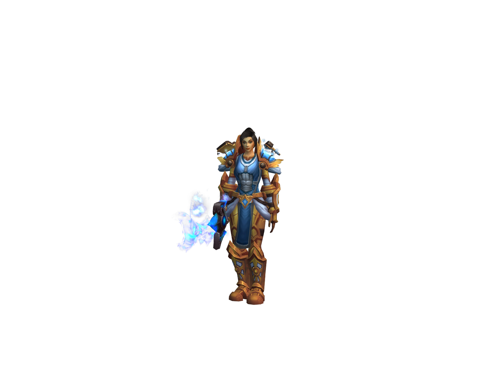 Equivâlent 3D character render