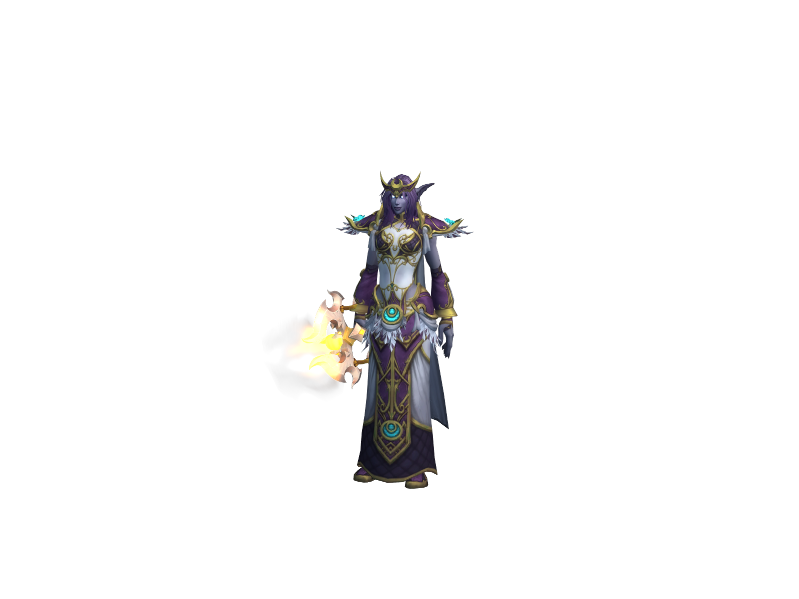 Mielita 3D character render