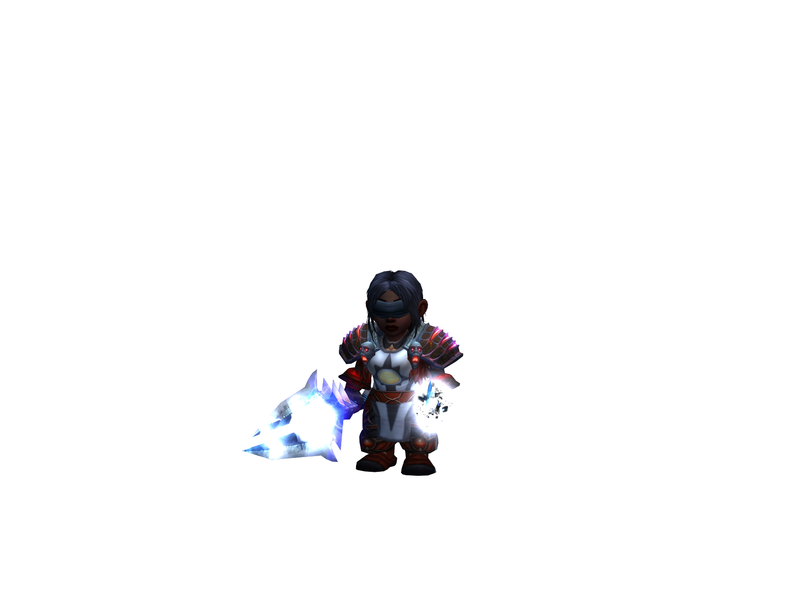 Bowdown 3D character render