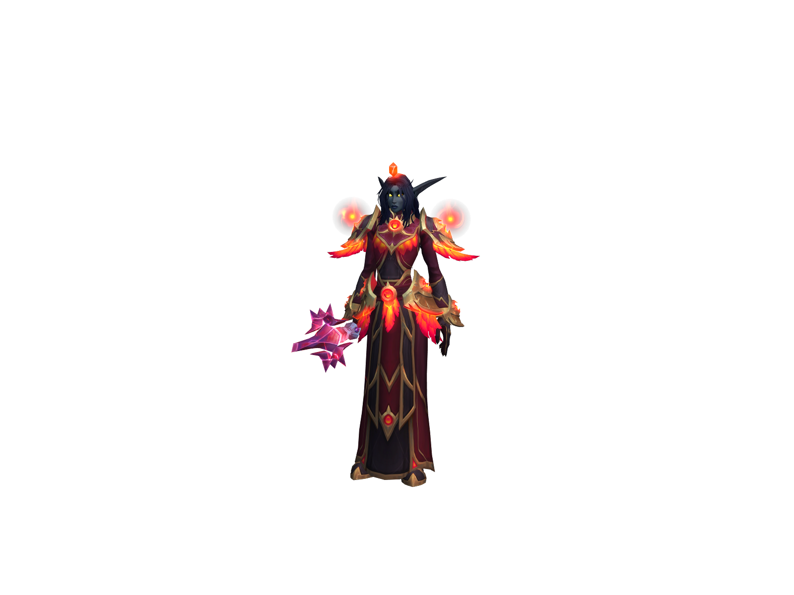 Caage 3D character render