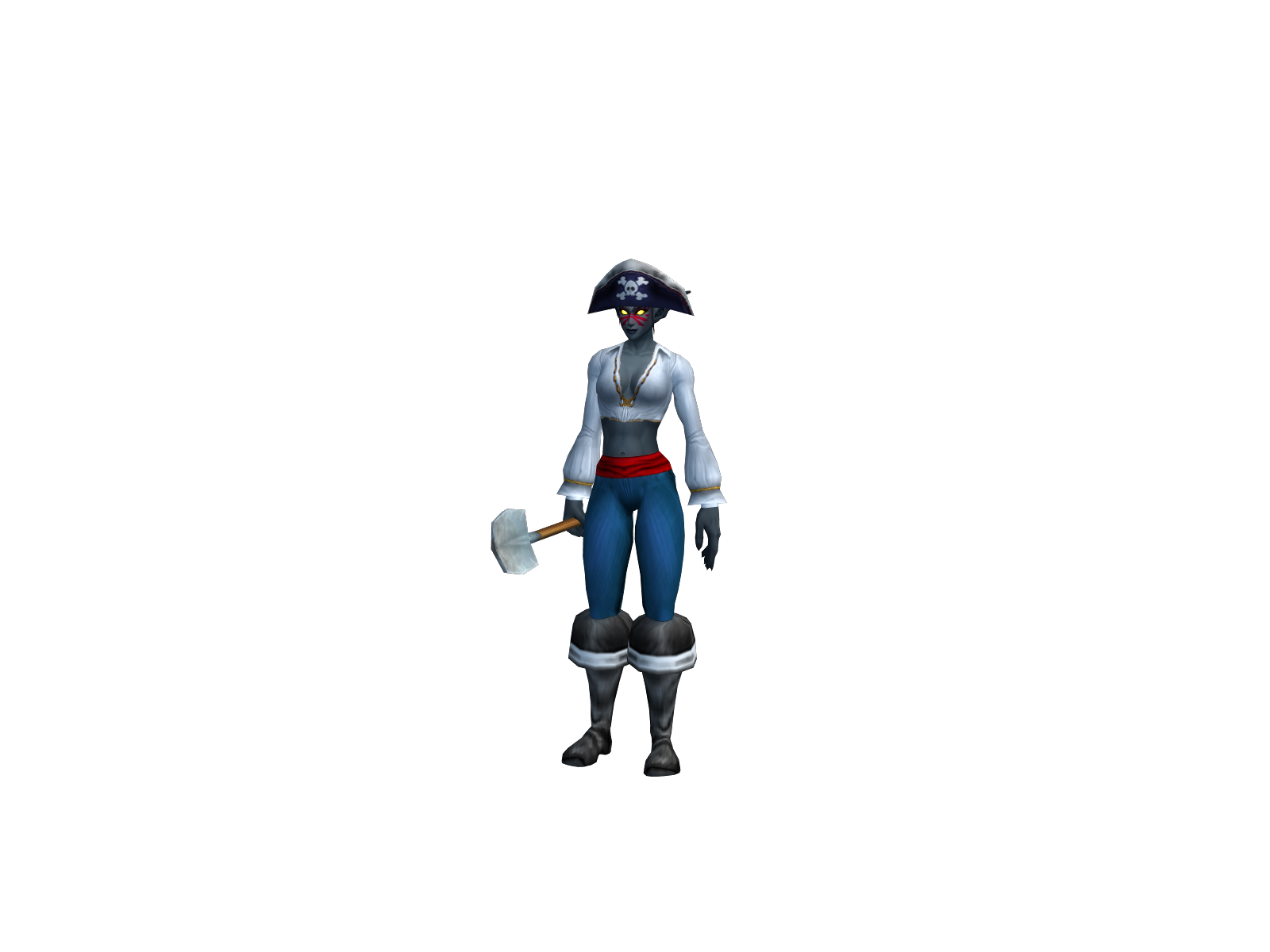 Kotopoulo 3D character render