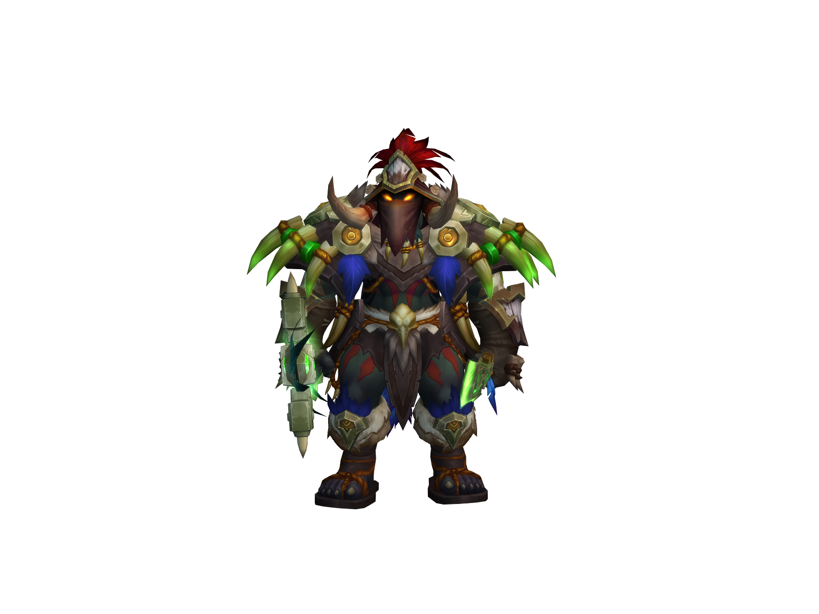 Stormwinder 3D character render