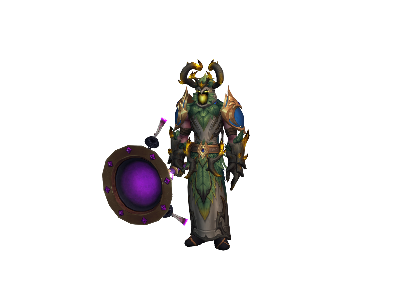 Raubz 3D character render