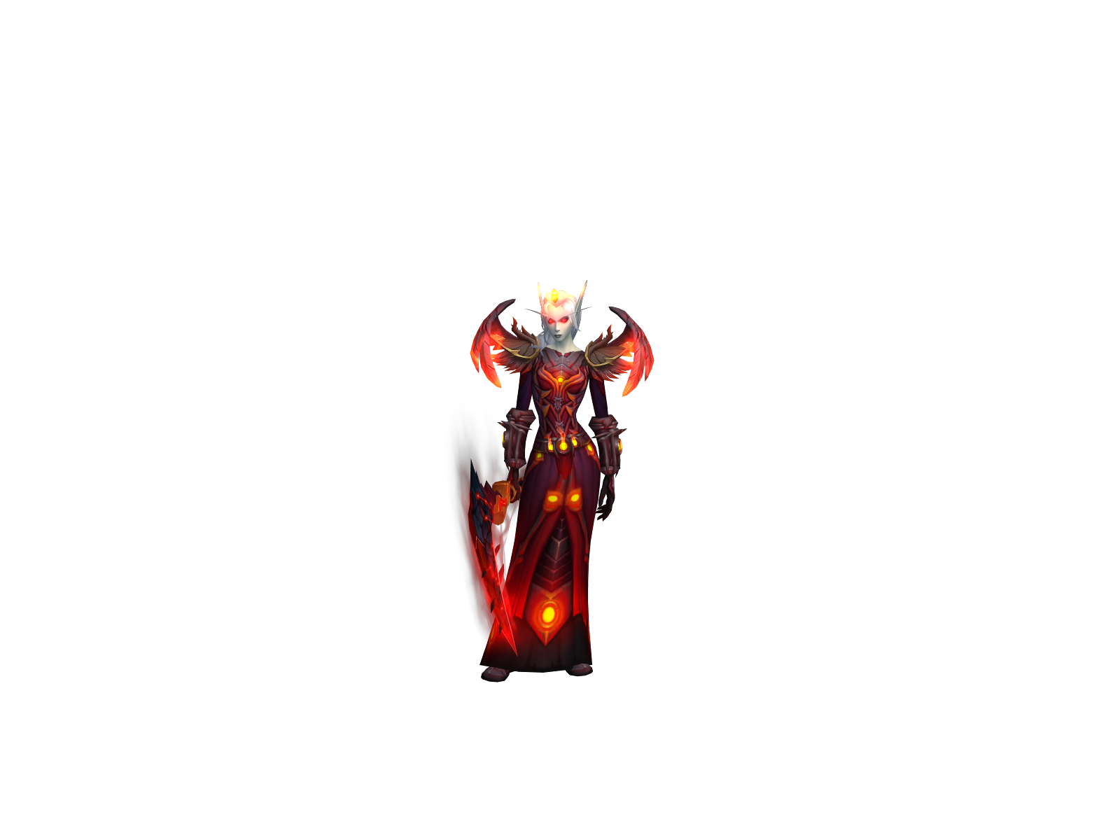Lobbyruíner 3D character render