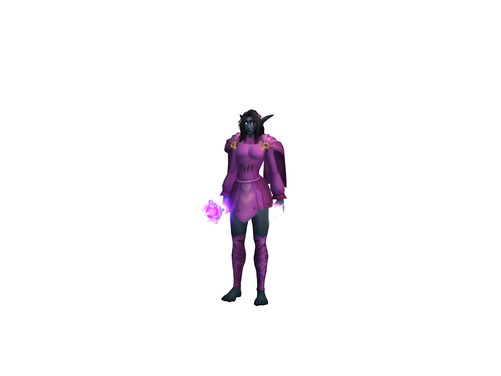 Misa 3D character render