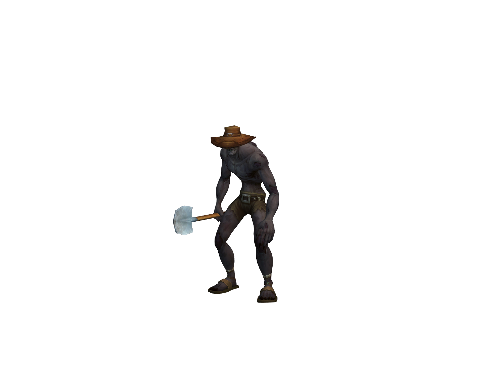 Oxu 3D character render