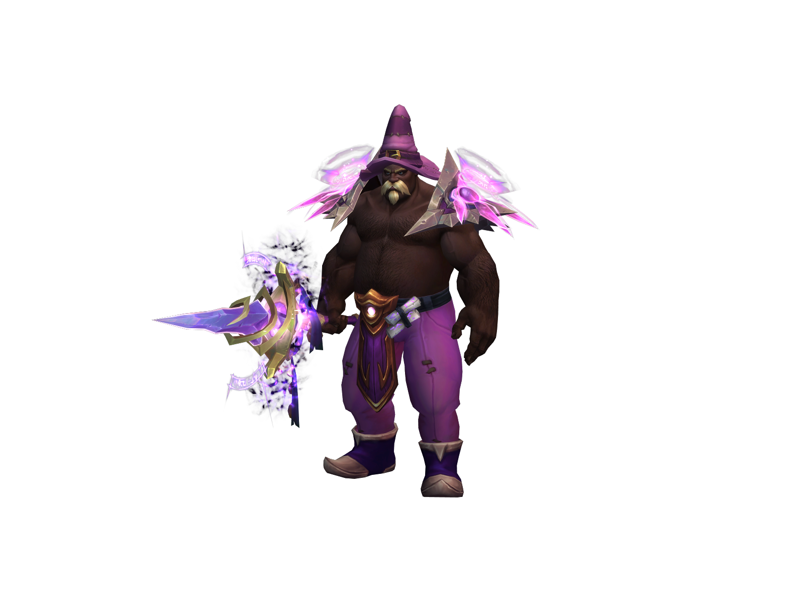 Cernejpysk 3D character render
