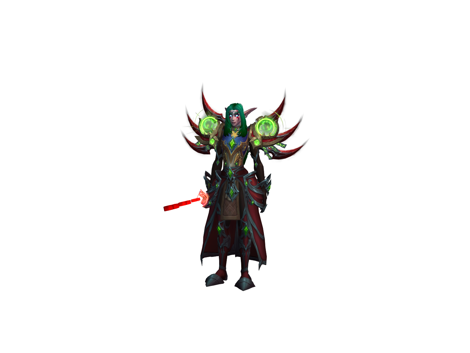 Nighttsoul 3D character render