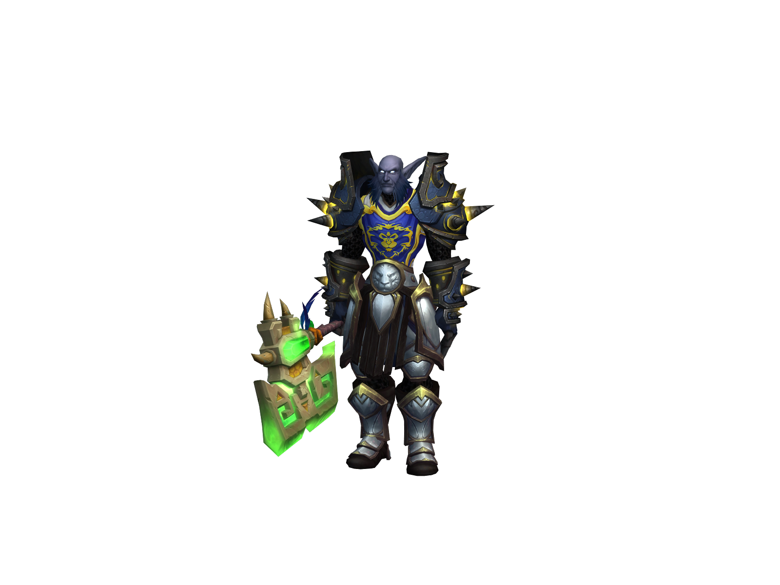 Ayve 3D character render