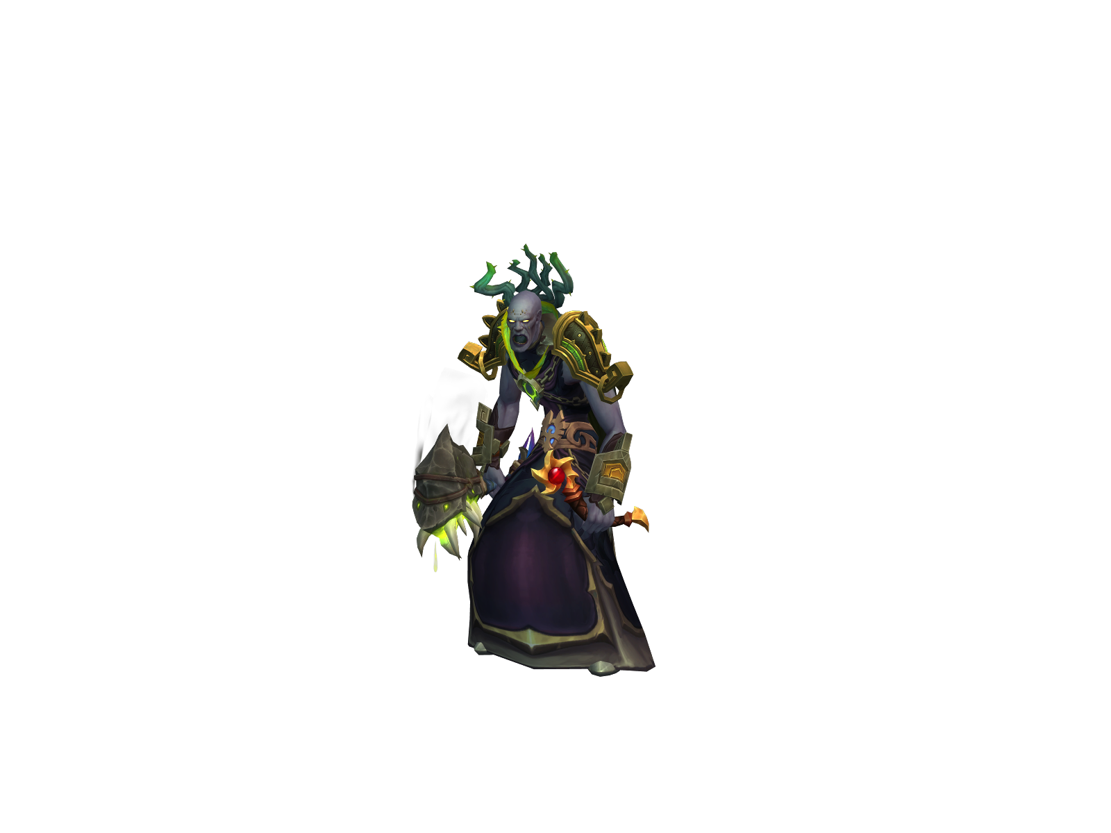 glyzh 3D character render