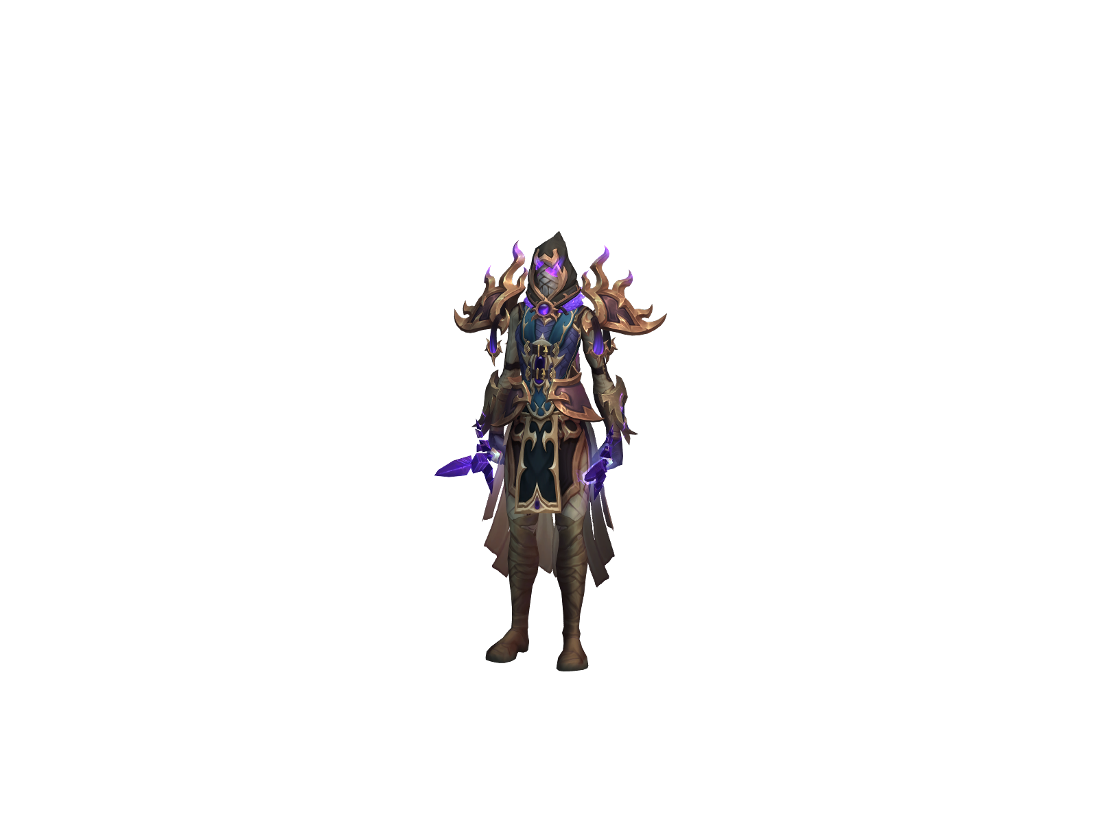Larky 3D character render