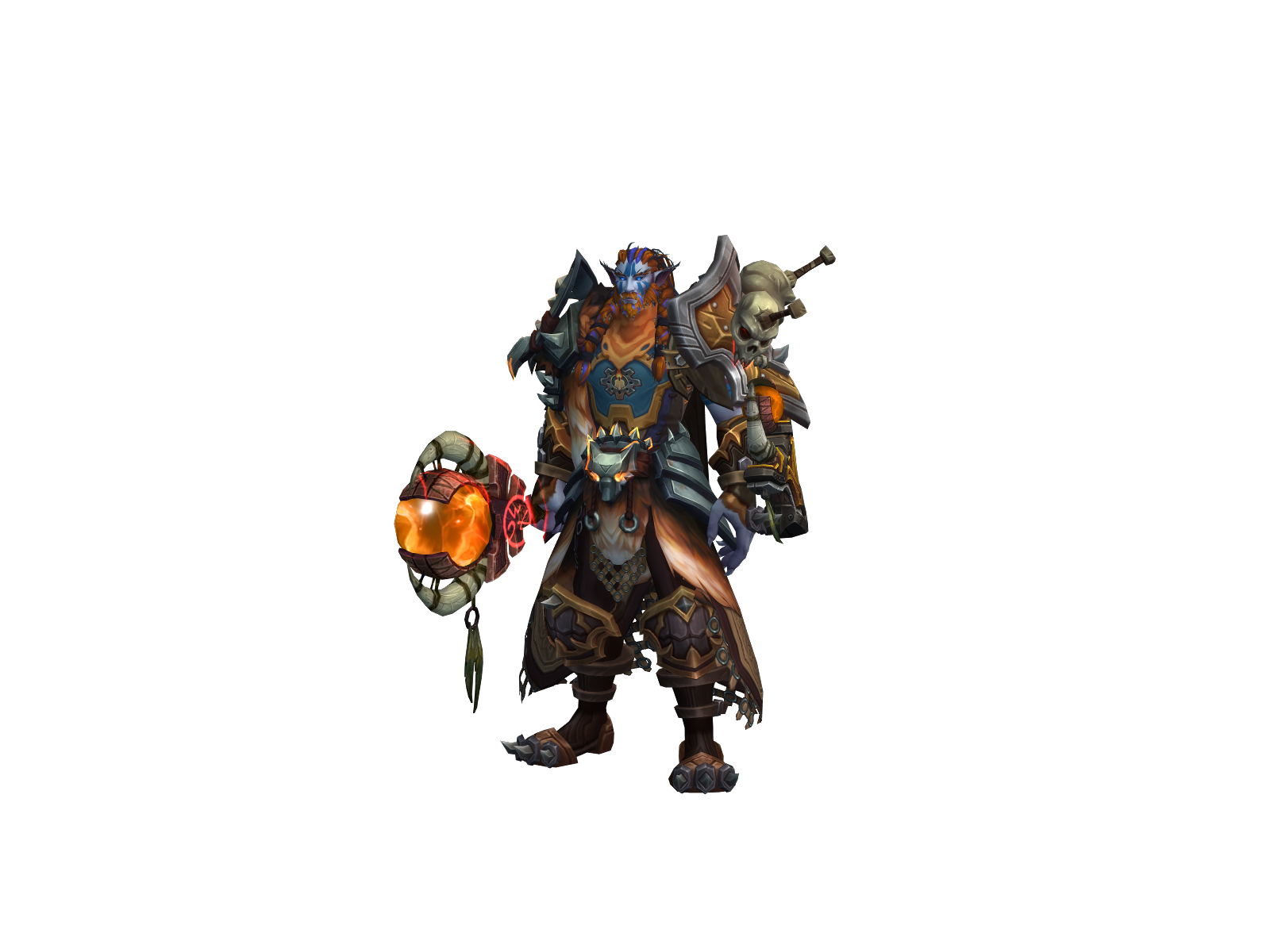 Fedayyeen 3D character render