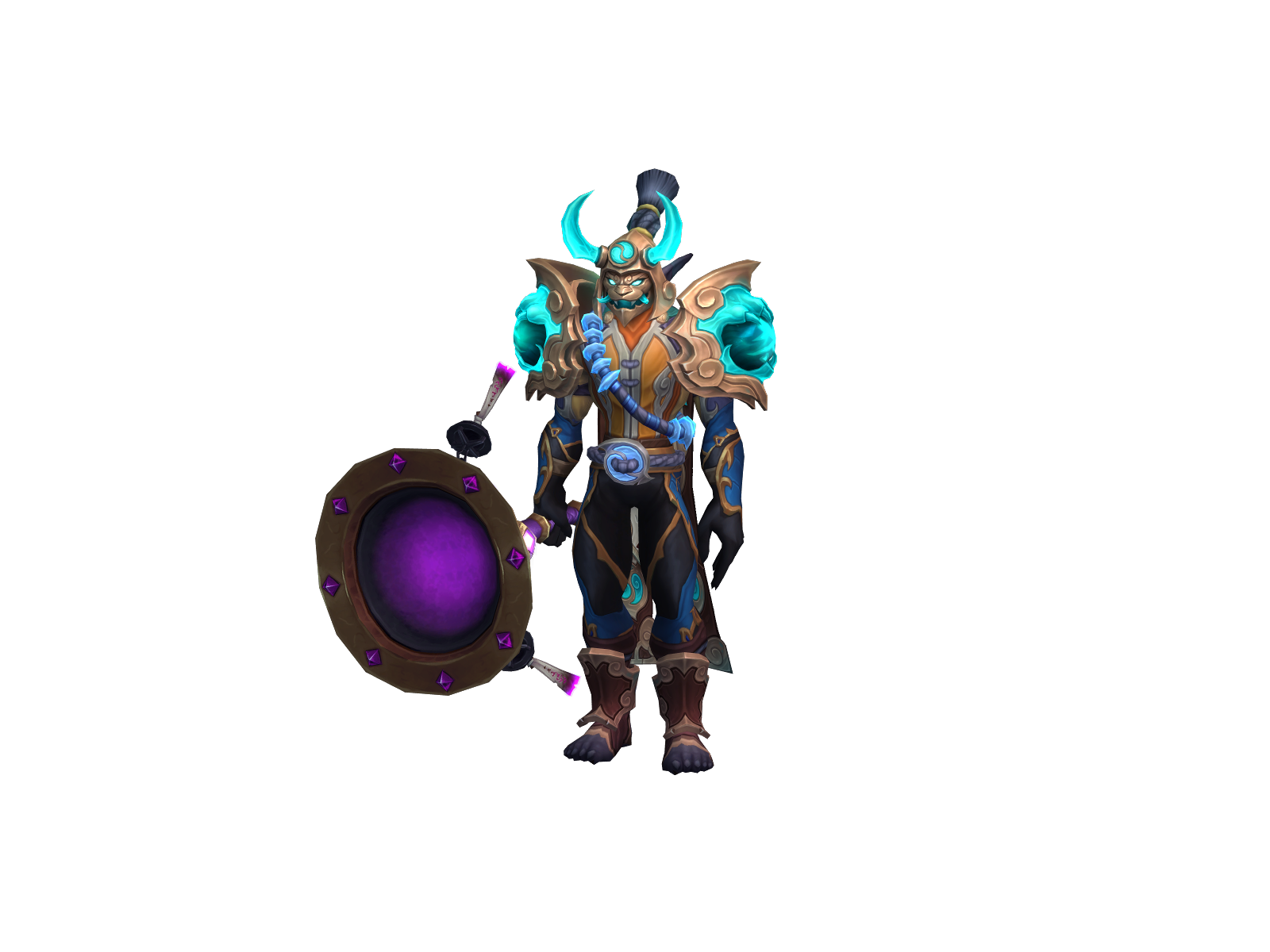 Sikito 3D character render