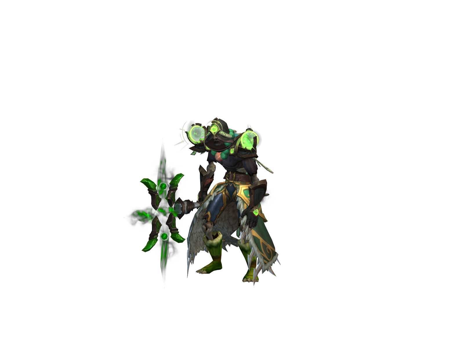 Fokmemage 3D character render