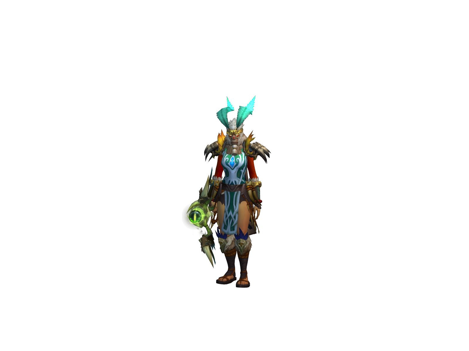 Moydra 3D character render