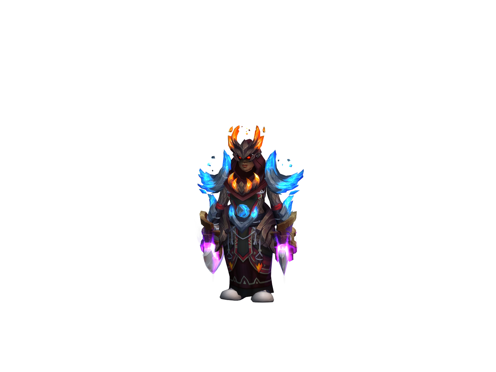 Thundertiti 3D character render