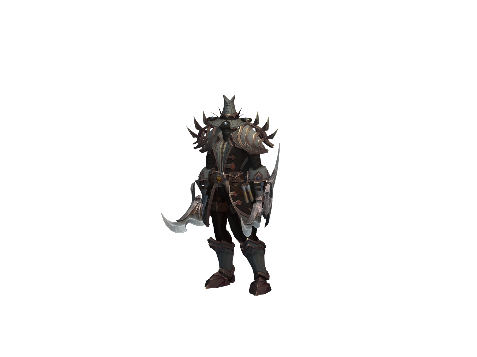 Nigtur 3D character render