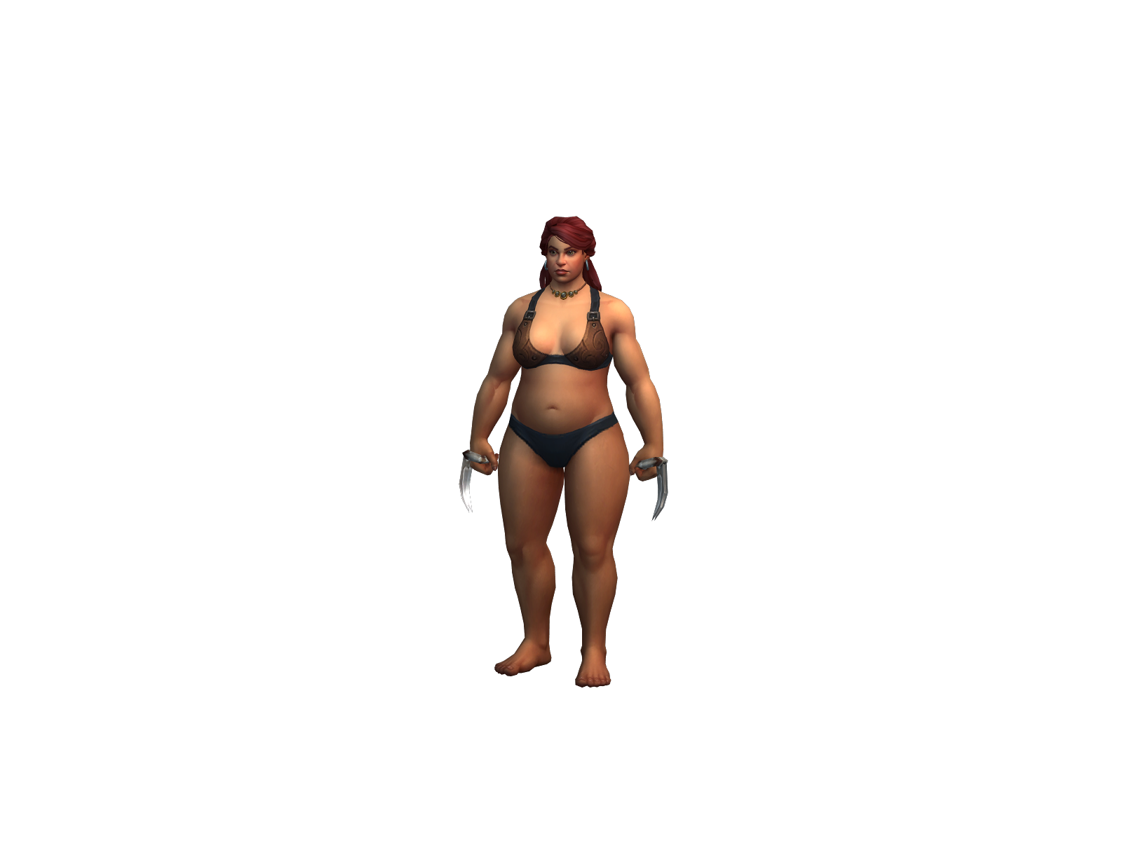 Ochkovina 3D character render