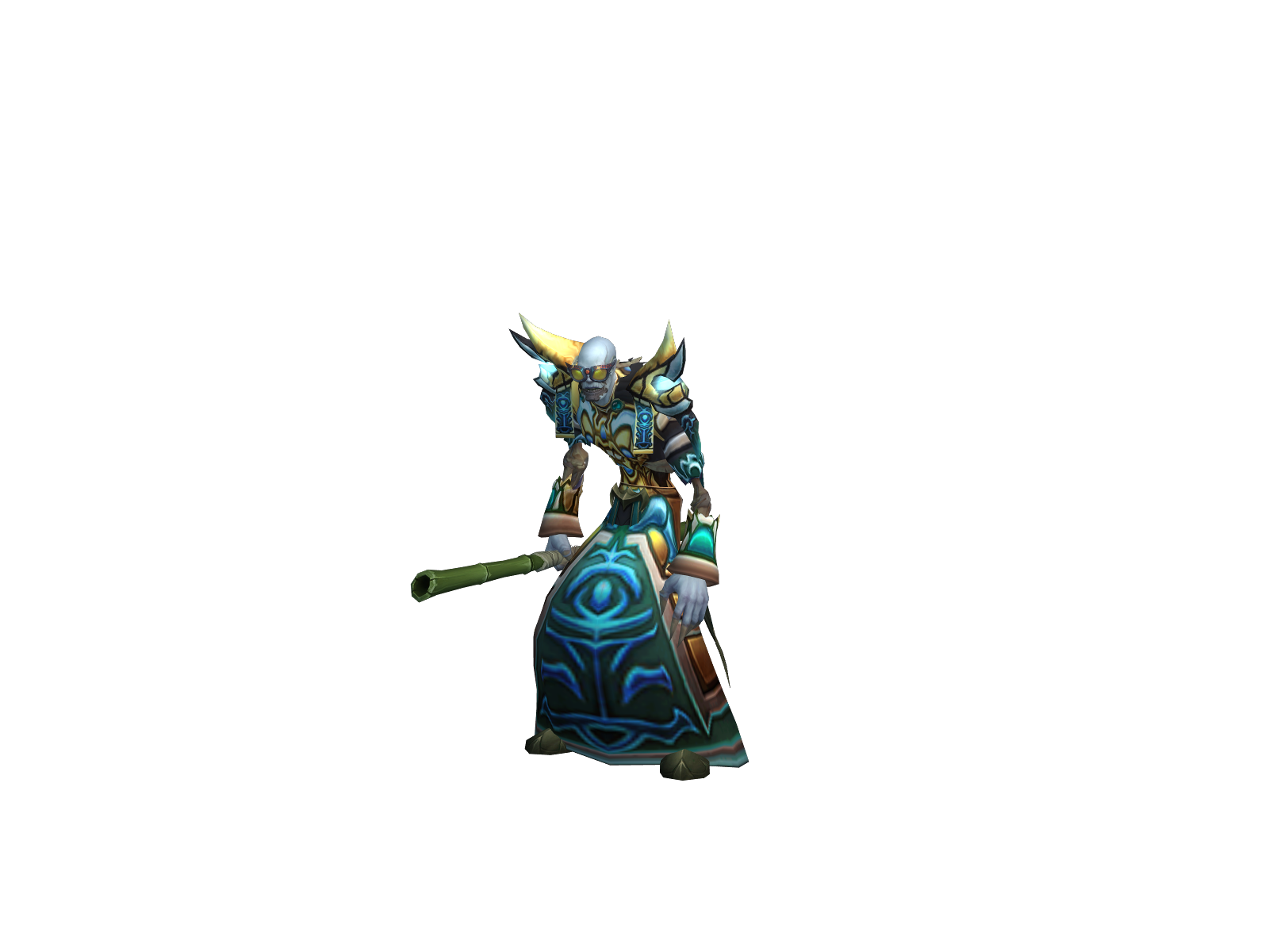 Zyjén 3D character render