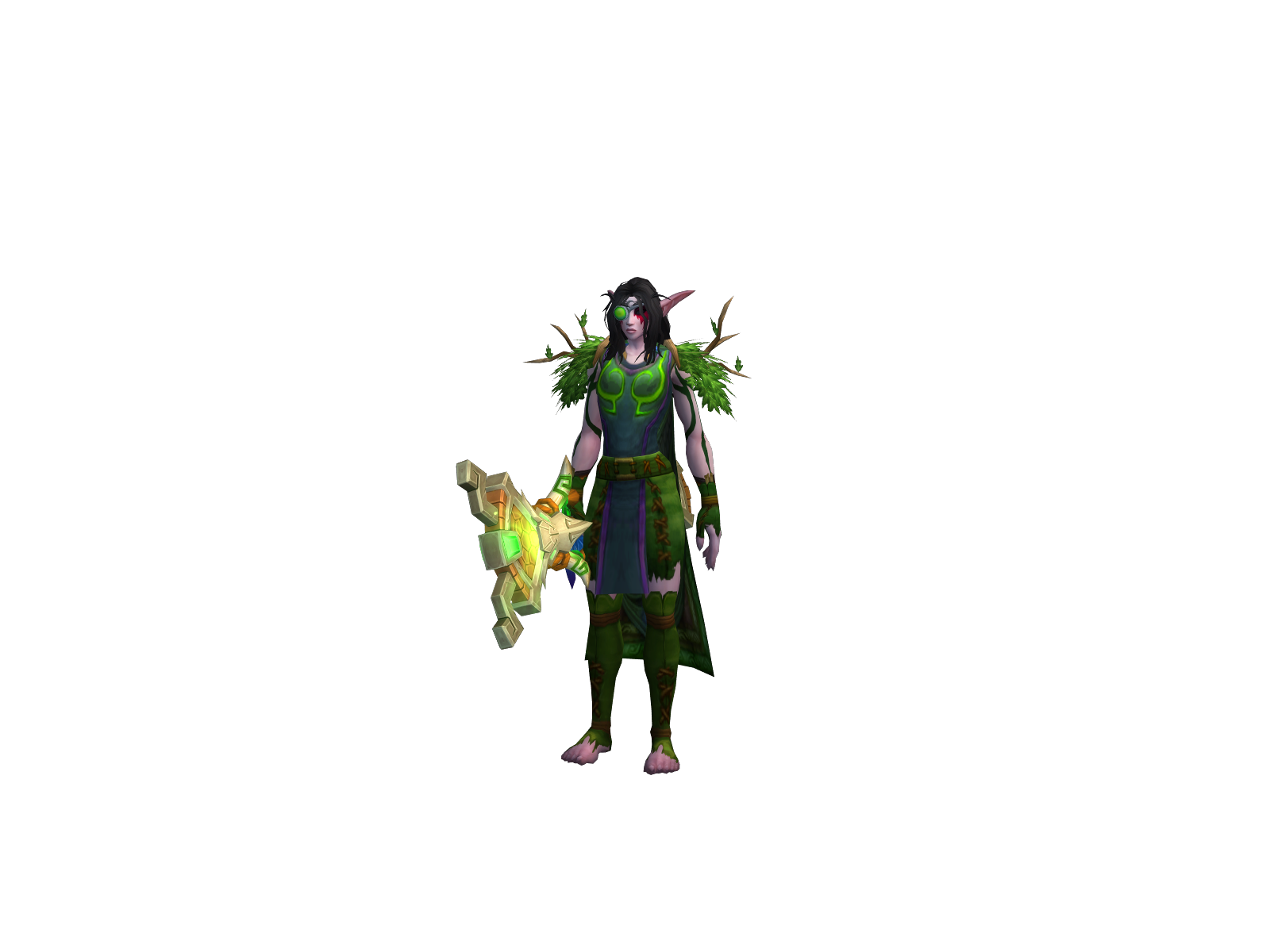 Veïa 3D character render