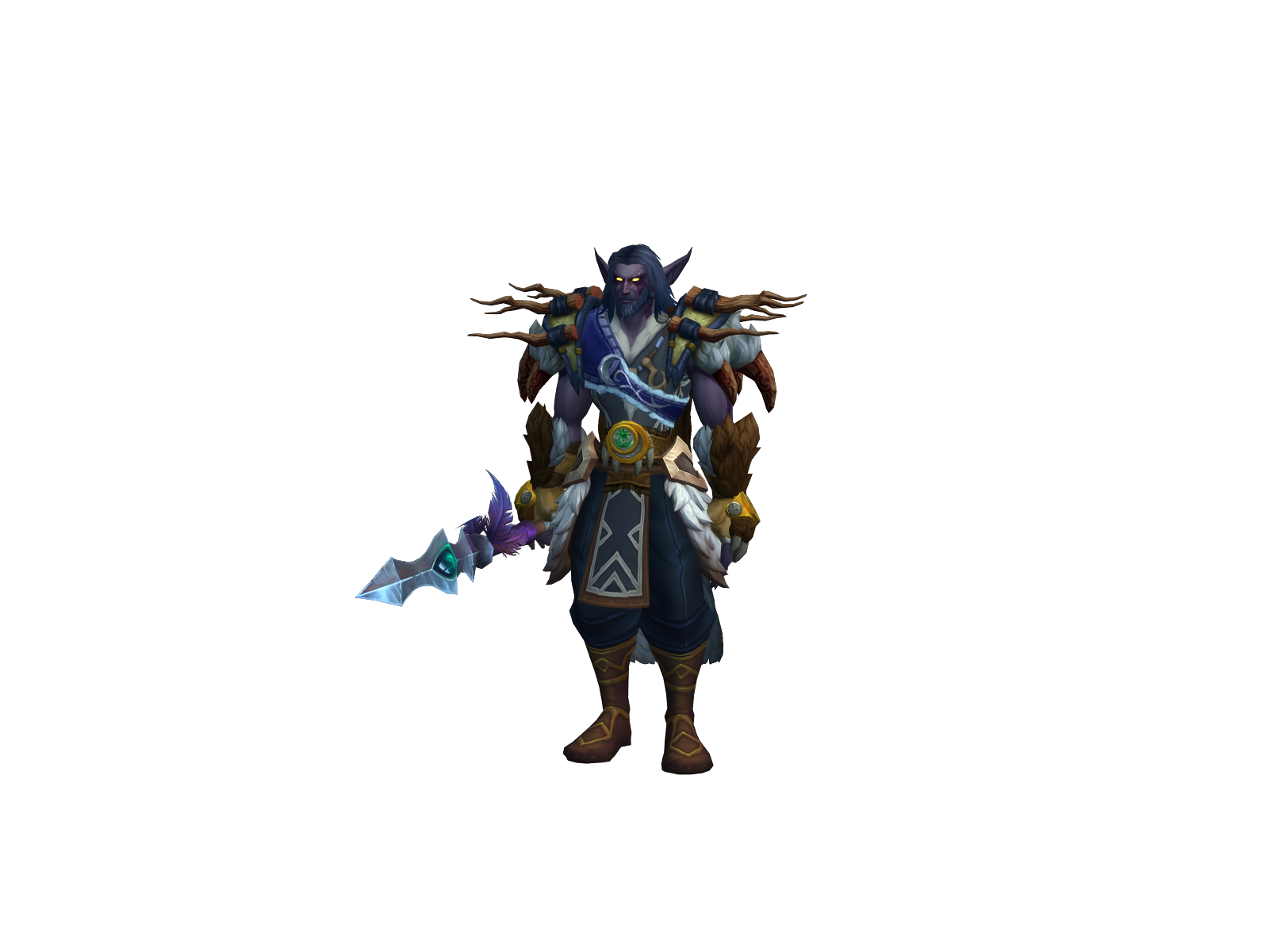 Cesarius 3D character render