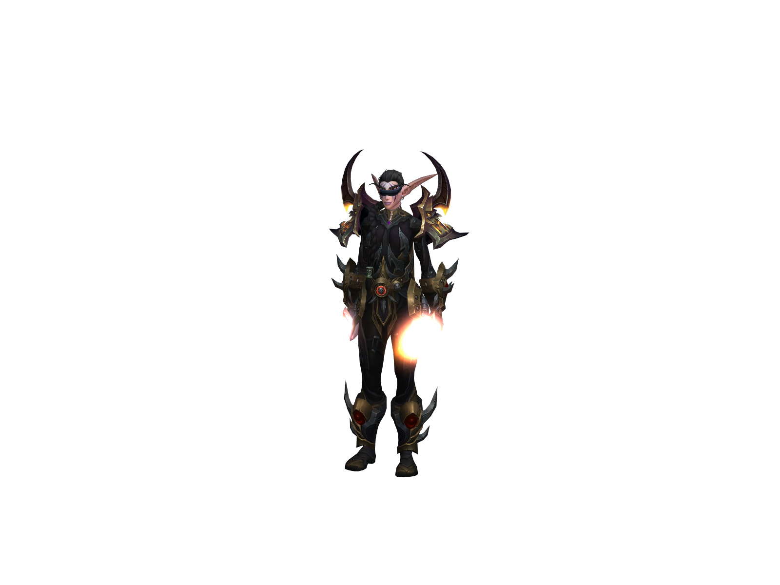 Pickpockitty 3D character render