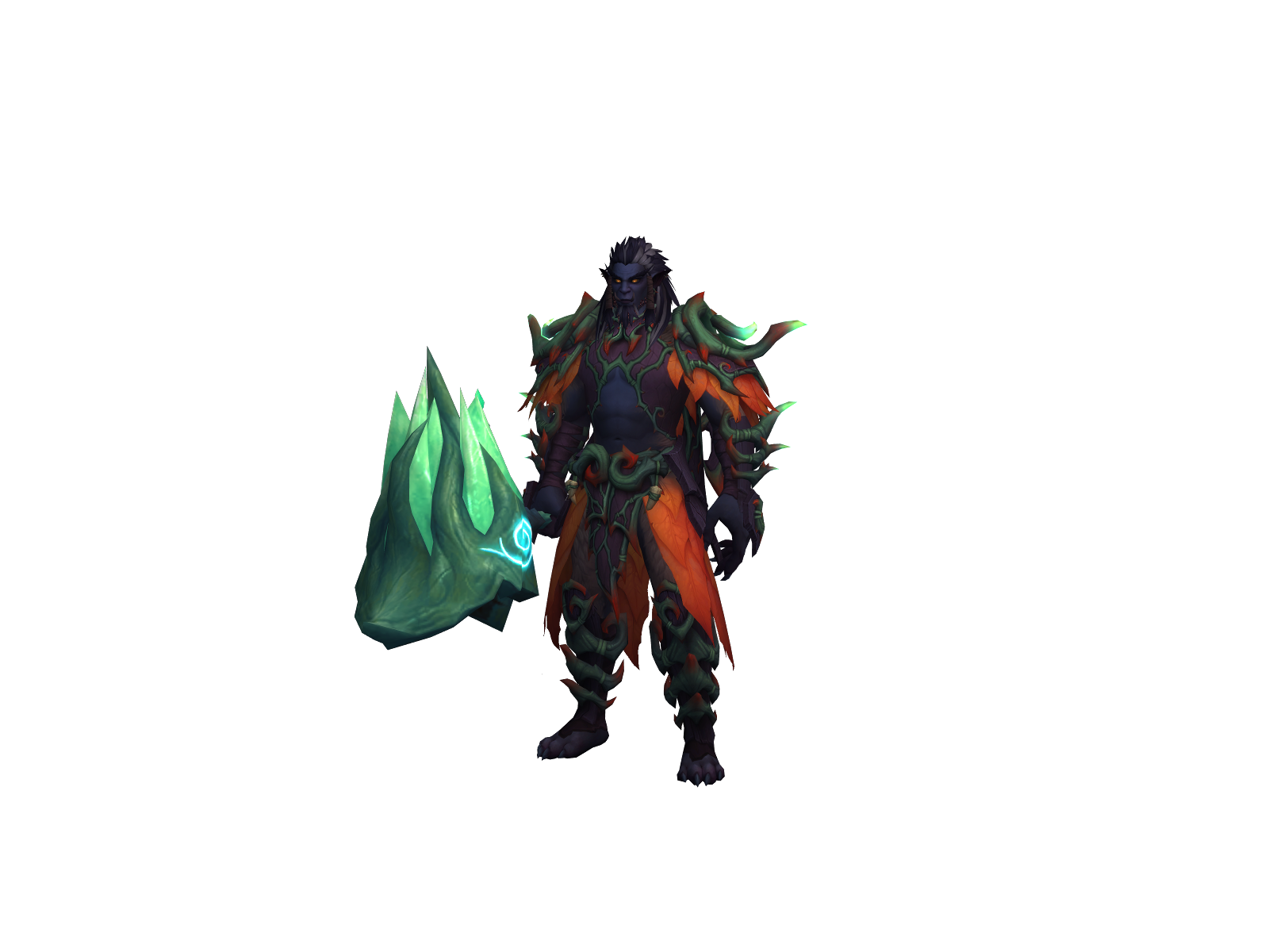 Rootmanuvas 3D character render