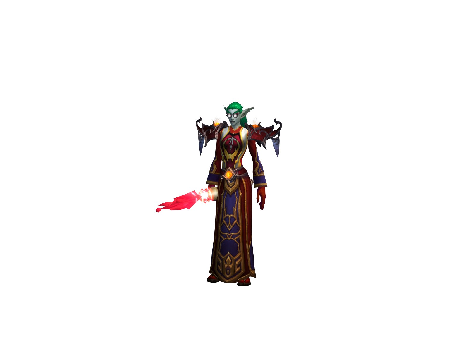 Deepfros 3D character render