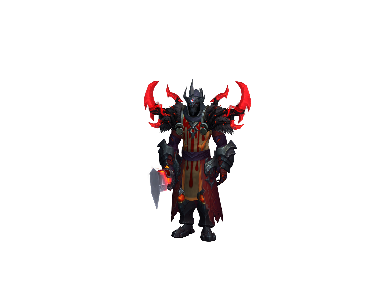 Tràx 3D character render