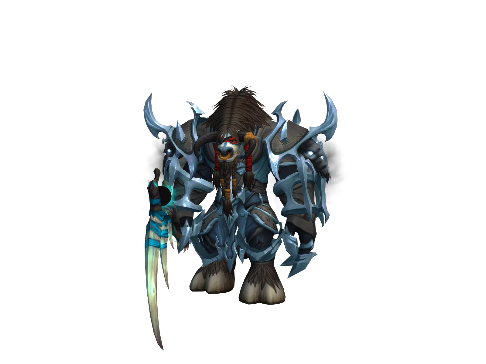 Hiezecihel 3D character render