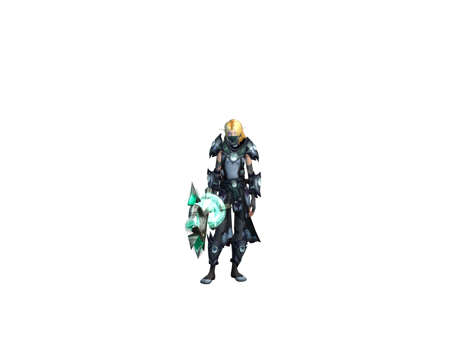 Tokugava 3D character render