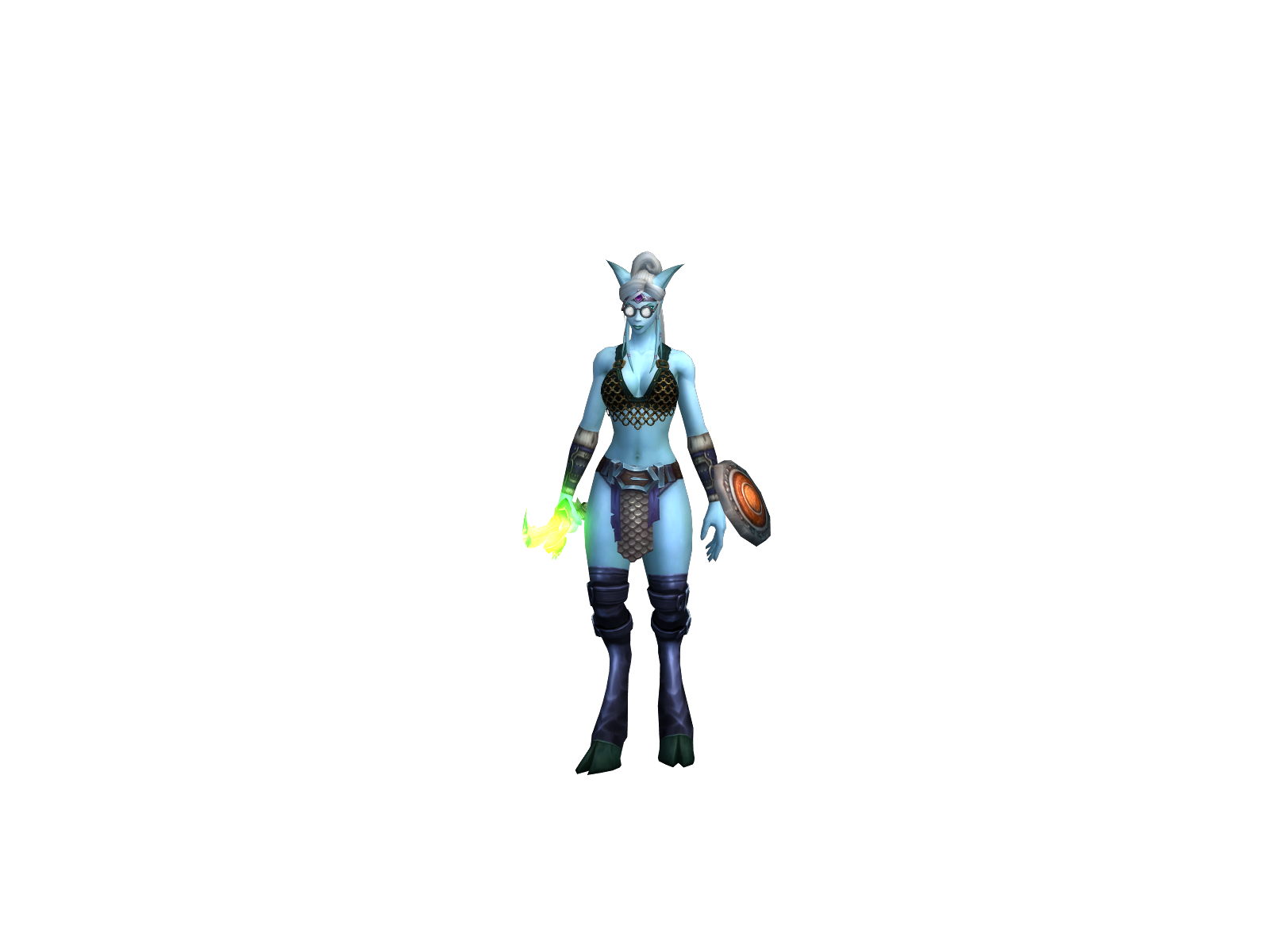 Wií 3D character render