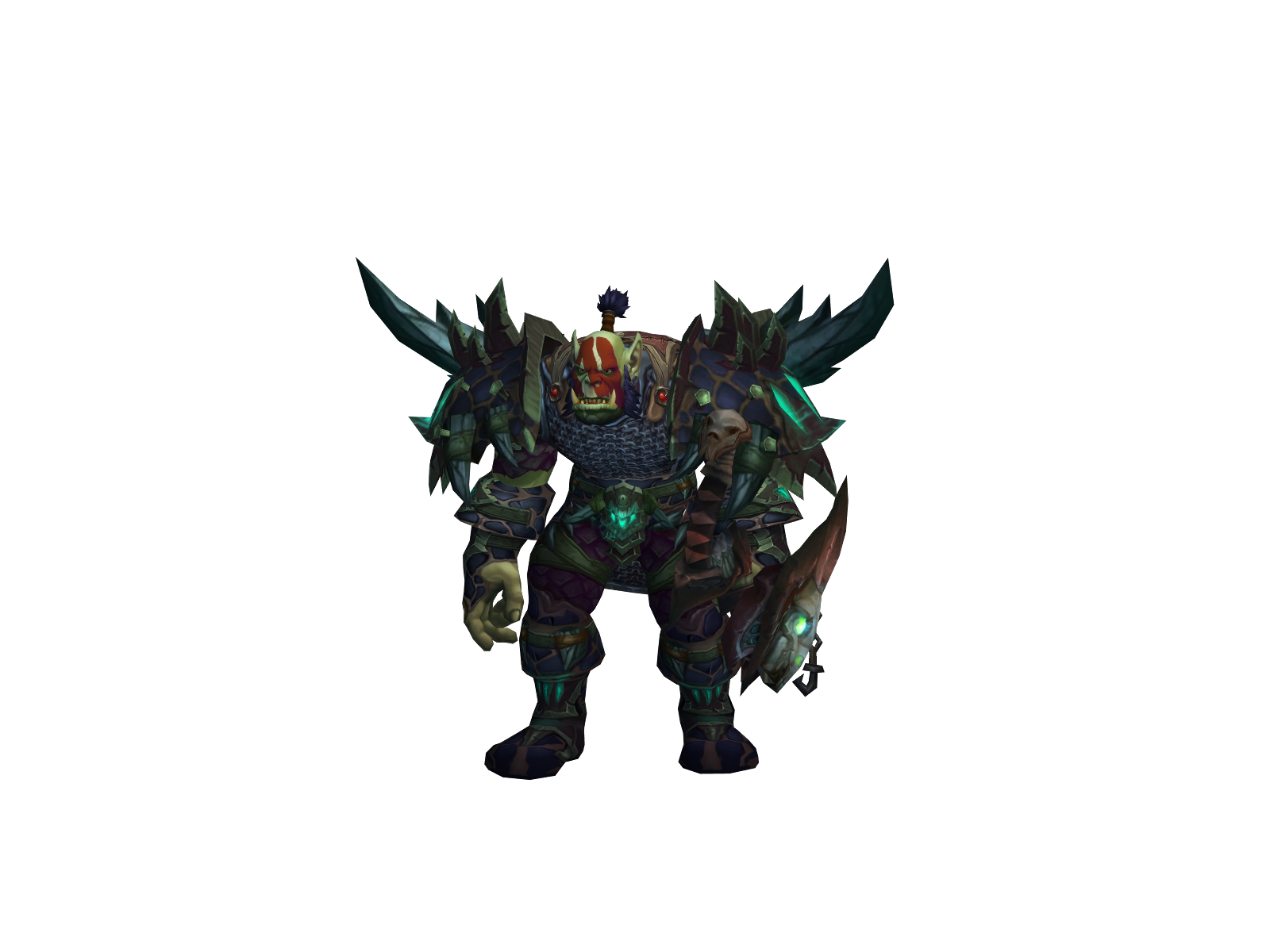 Saloman 3D character render