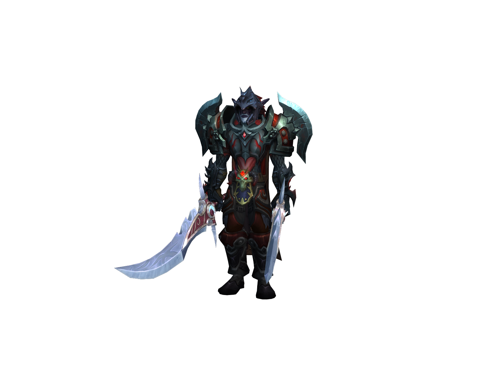 Bloodmorne 3D character render