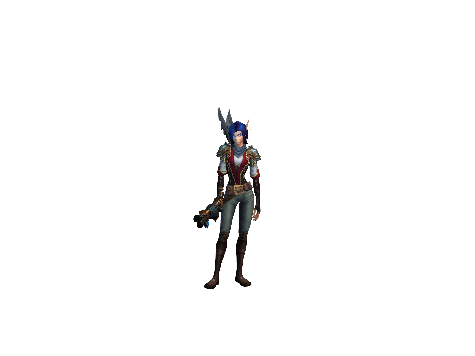 Bossladyjane 3D character render