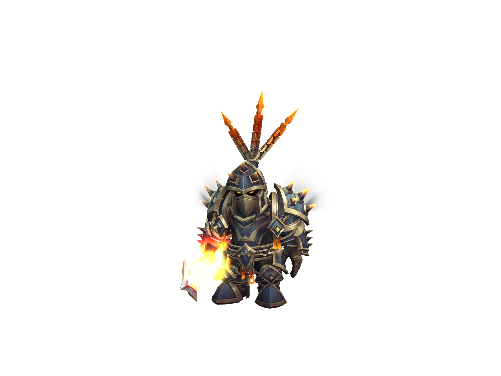 Huggab 3D character render