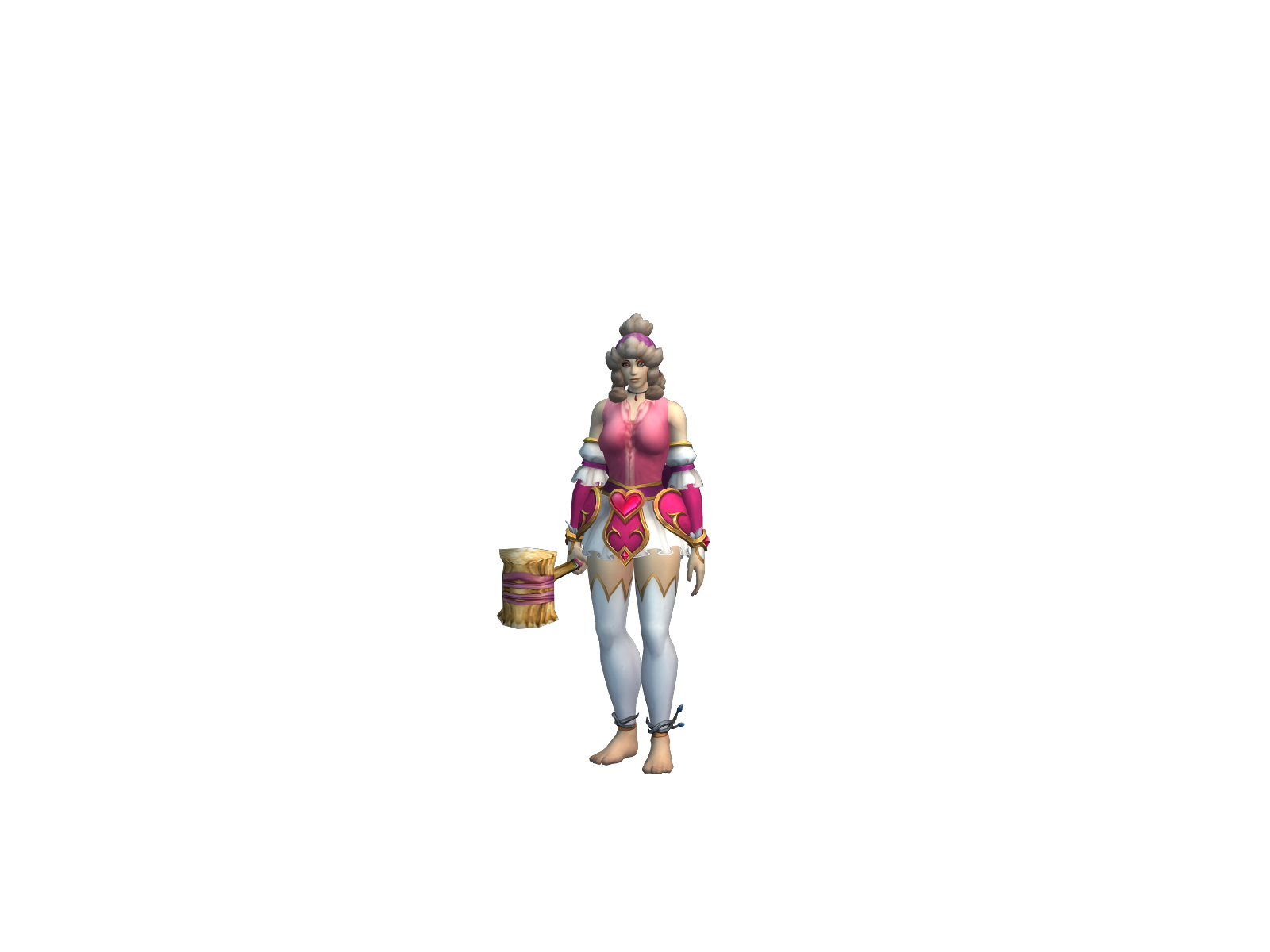 Coki 3D character render