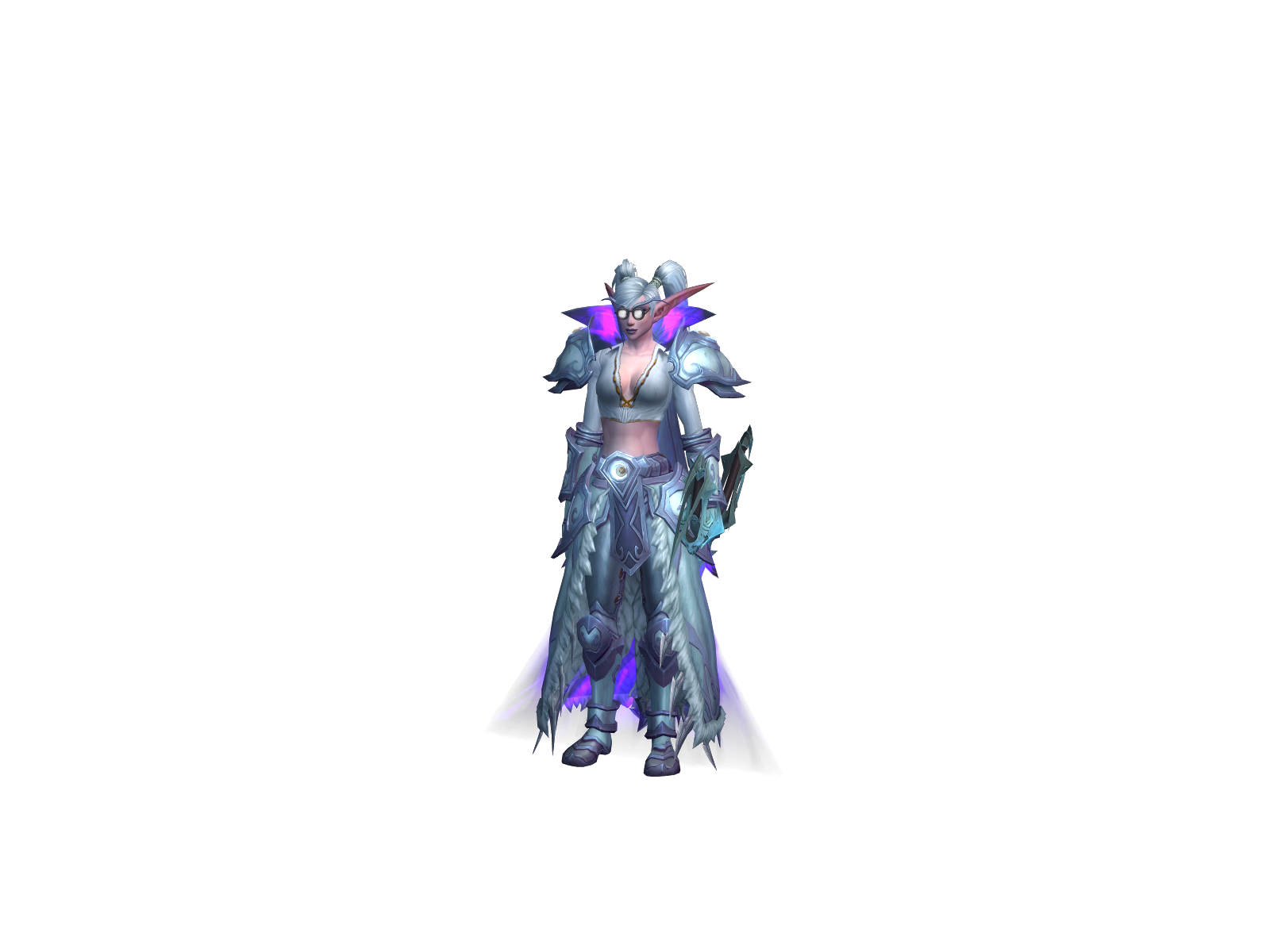 Scuffedelf 3D character render