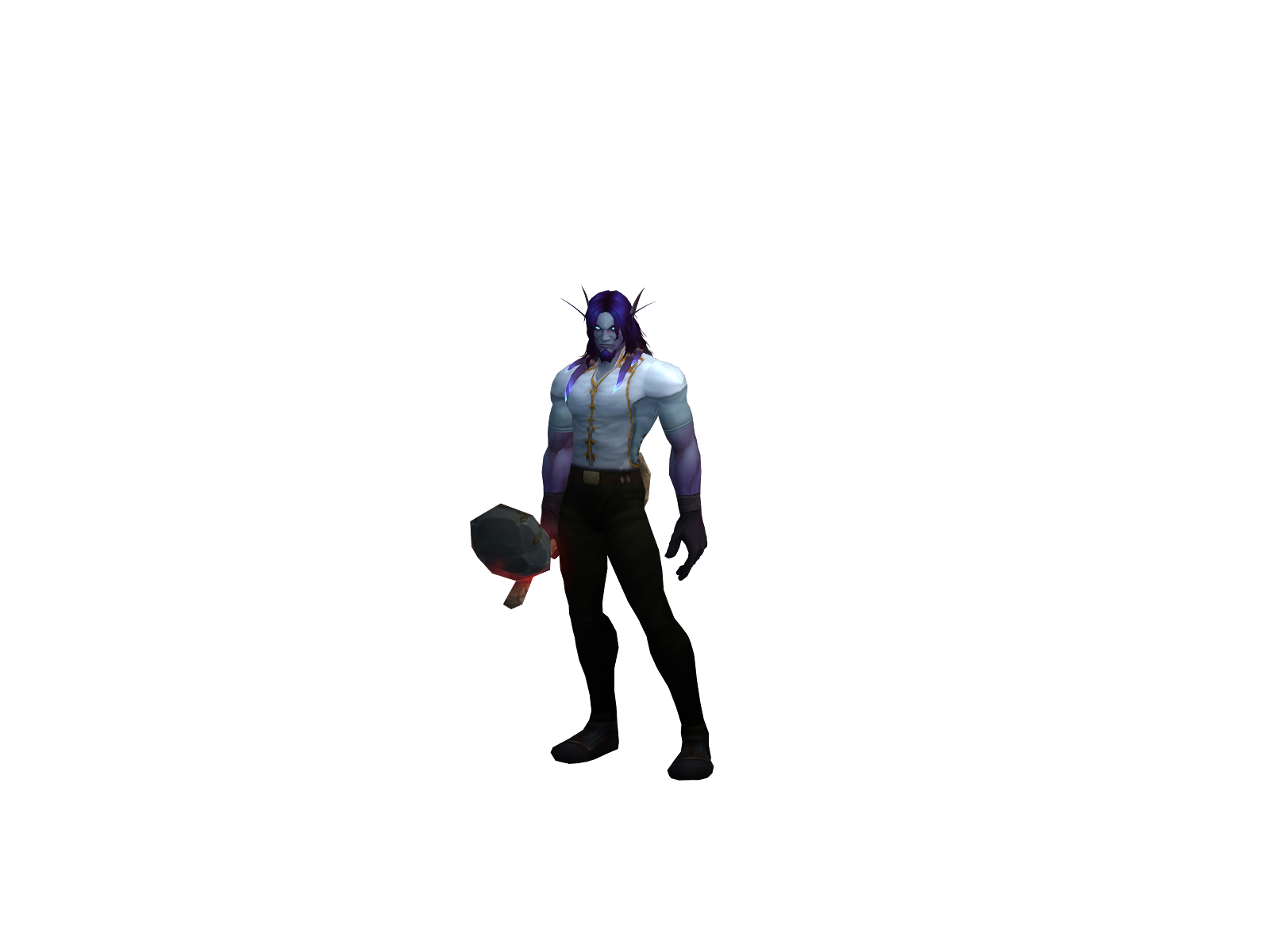 Hahalolx 3D character render