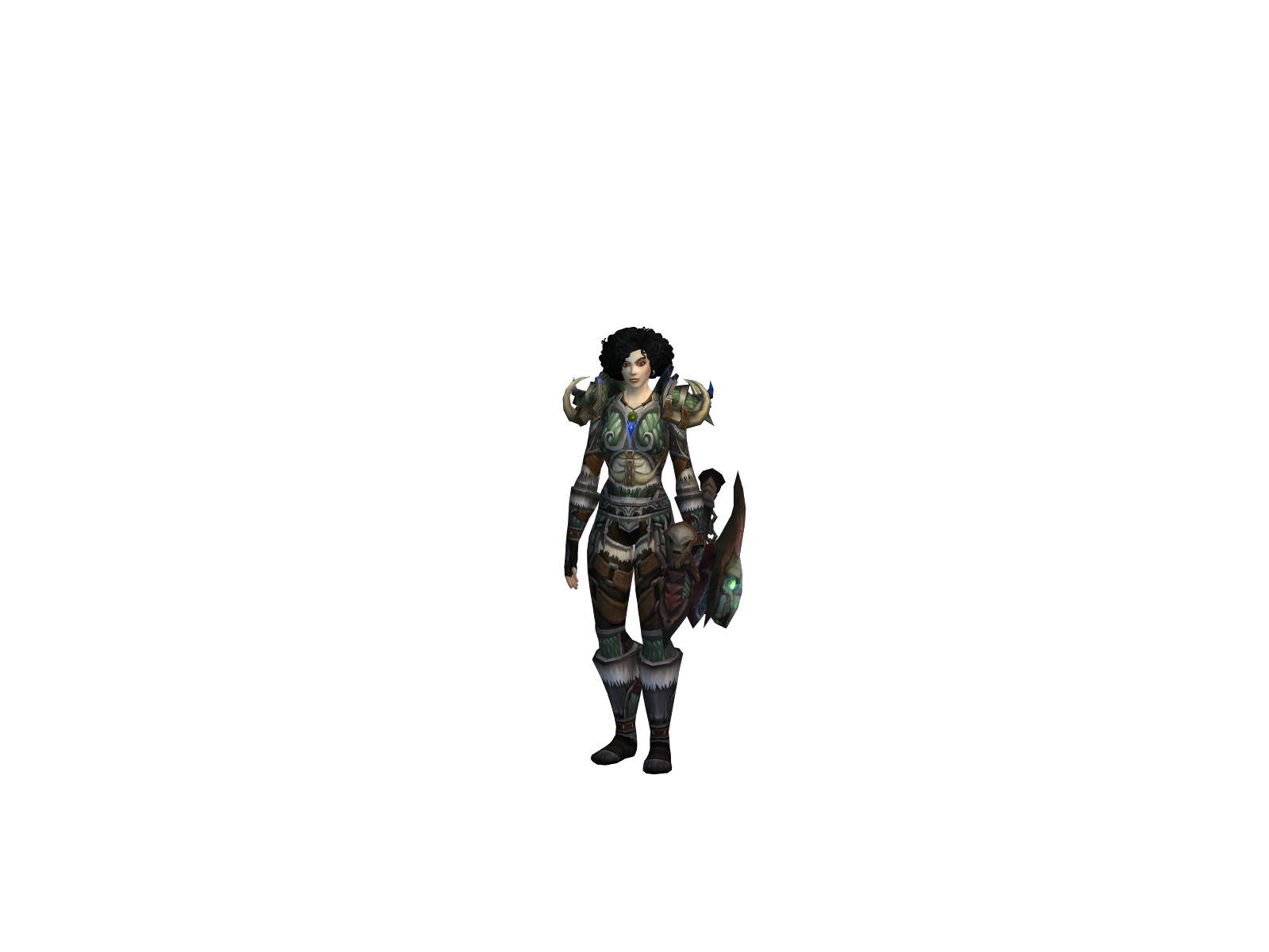 Aérial 3D character render
