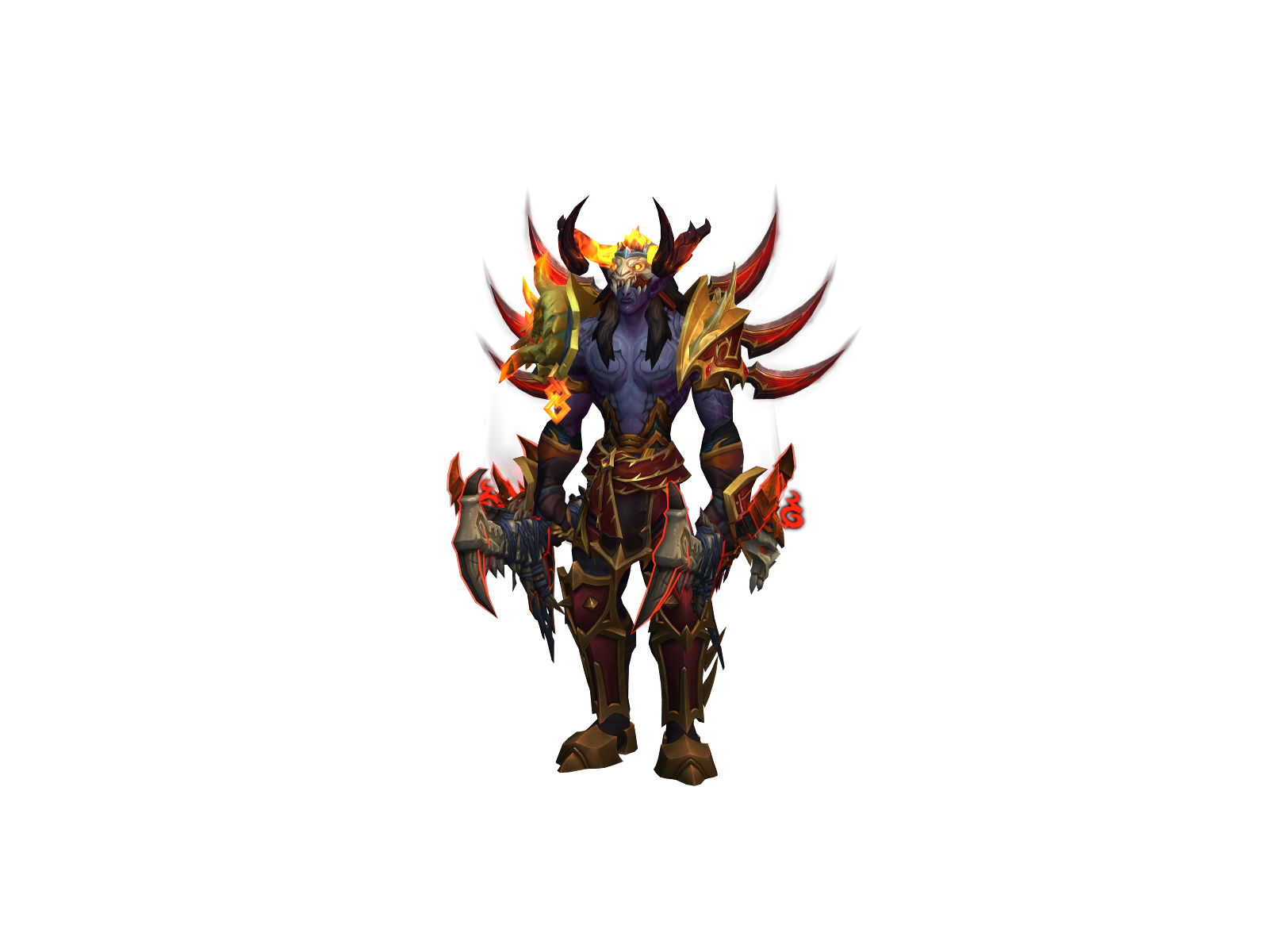 Raeglan 3D character render
